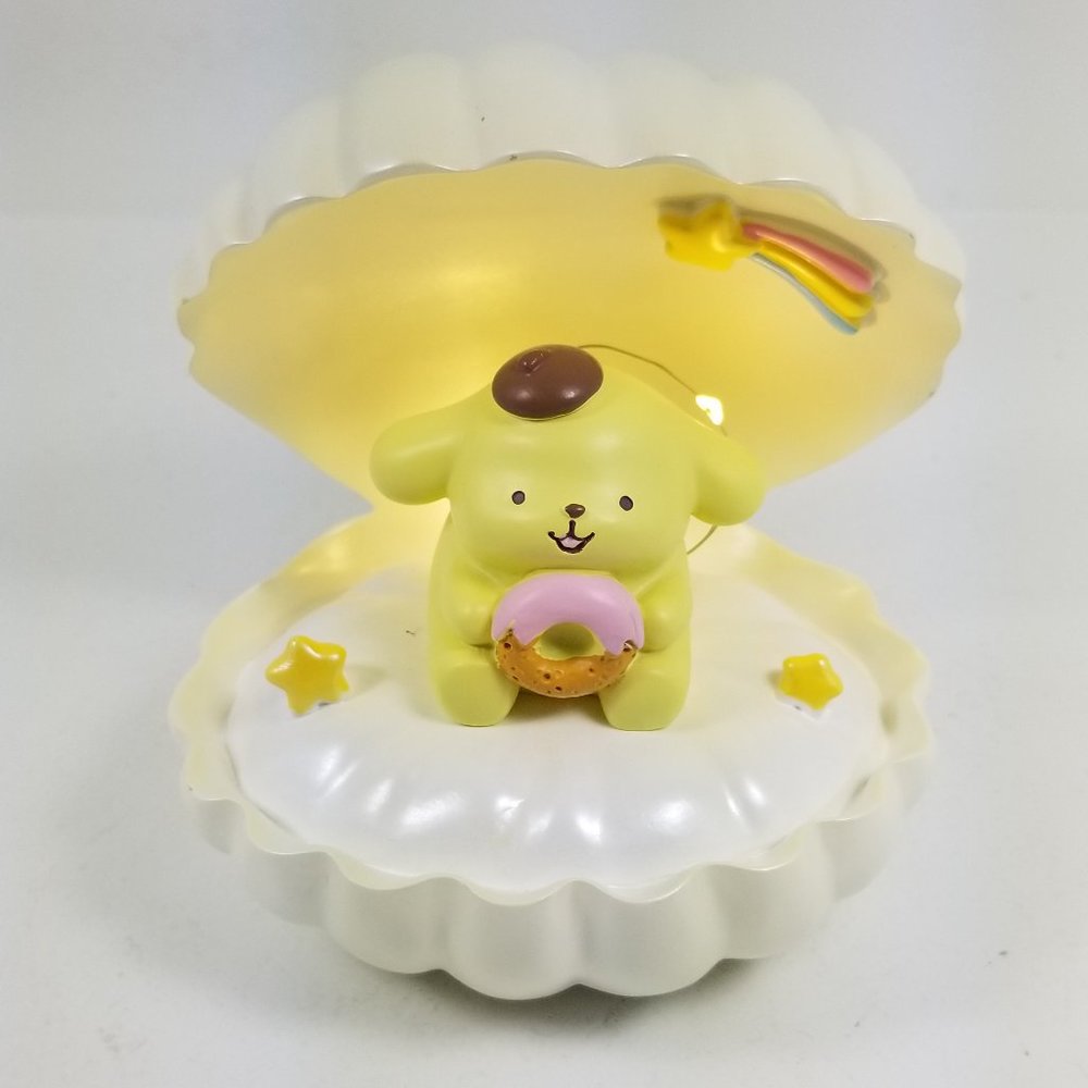 Sanrio Popom Shell with rainbow, stars and cloud Led Night Light /Cake topper